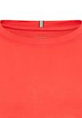Langarm T-Shirt mit 3/4 Ärmeln und seitlichen Schlitzen flame