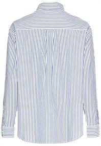 Langarmbluse mit Knopfleiste stripes