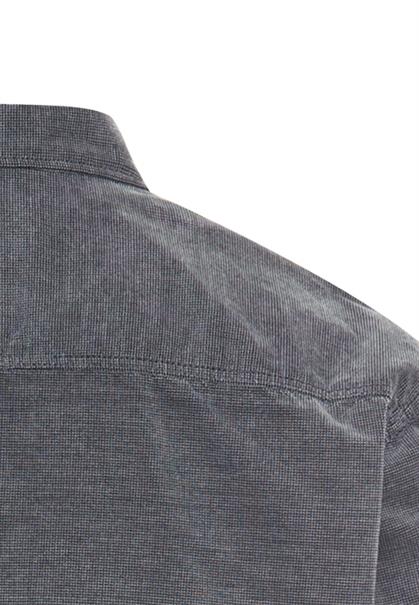 Langarmhemd mit aufgesetzten Taschen tinted blue