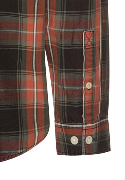 Langarmhemd mit Brusttaschen cinnamon