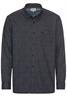 Langarmhemd mit Minimal-Print night blue