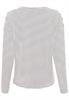 Langarmshirt aus 100% organic cotton night blue-off white