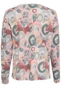 Langarmshirt aus Organic Cotton multicolor aop