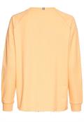 Langarmshirt aus reiner Baumwolle apricot