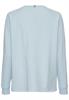 Langarmshirt aus reiner Baumwolle french blue