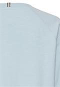 Langarmshirt aus reiner Baumwolle french blue