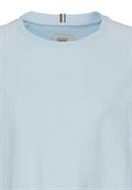 Langarmshirt aus reiner Baumwolle french blue