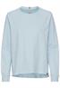 Langarmshirt aus reiner Baumwolle french blue