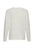 Langarmshirt aus reiner Baumwolle milk white- shadow k