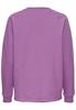 Langarmshirt aus reiner Baumwolle violet