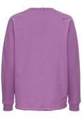 Langarmshirt aus reiner Baumwolle violet