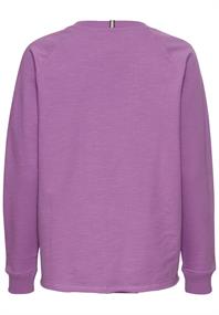 Langarmshirt aus reiner Baumwolle violet