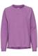 Langarmshirt aus reiner Baumwolle violet