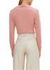 Langarmshirt aus Viskosestretch pink