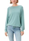 Langarmshirt blau