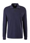 Langarmshirt blau