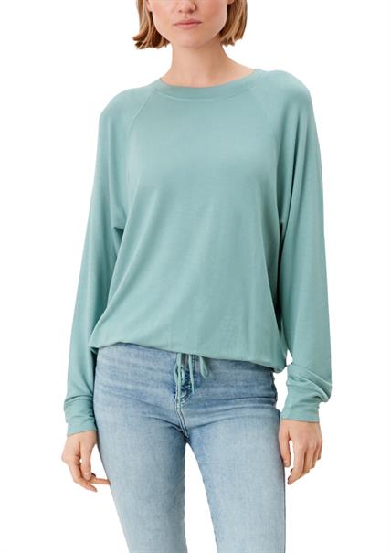Langarmshirt blau
