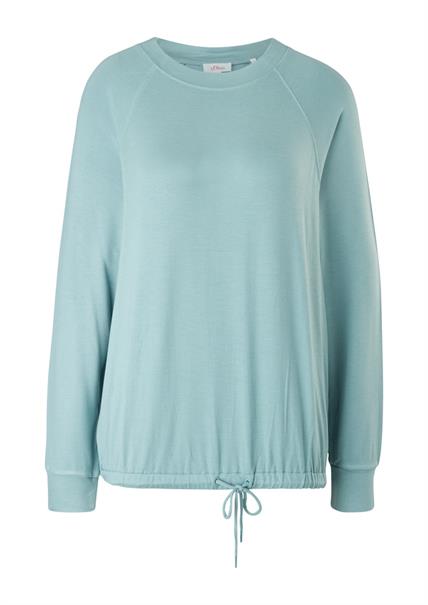 Langarmshirt blau