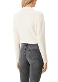 Langarmshirt creme