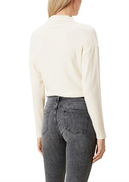 Langarmshirt creme