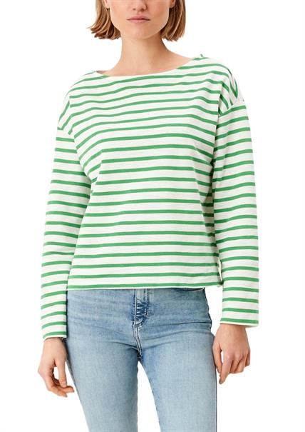 Langarmshirt creme