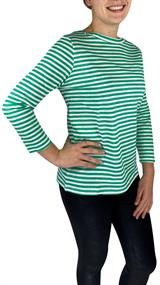 Langarmshirt holly green