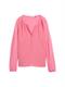 Langarmshirt im Material-Mix bright rose