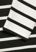 Langarmshirt im Streifenmix off white