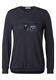 Langarmshirt mit Frontprint night sky blue