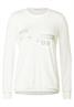 Langarmshirt mit Frontprint vanilla white