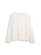 Langarmshirt mit Glitzer-Streifenmuster white stripe with lurex
