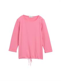 Langarmshirt mit Knopf-Details bright rose