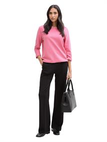 Langarmshirt mit Knopf-Details bright rose