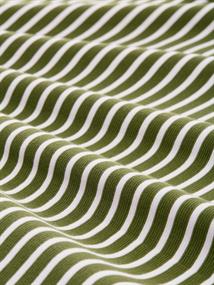 Langarmshirt mit Knopf-Details green offwhite tee stripe