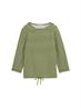 Langarmshirt mit Knopf-Details green offwhite tee stripe