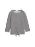 Langarmshirt mit Knopf-Details offwhite navy regular stripe