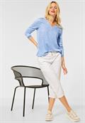 Langarmshirt mit Muster angel blue