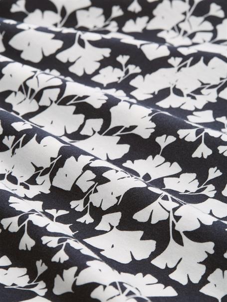 Langarmshirt mit Muster blue ginkgo minimal