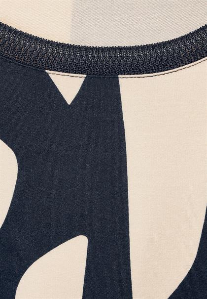 Langarmshirt mit Print deep blue