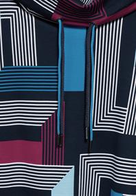 Langarmshirt mit Print deep petrol