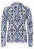 Langarmshirt mit Print vanilla white