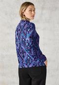 Langarmshirt mit Print wild lilac