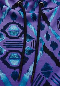 Langarmshirt mit Print wild lilac
