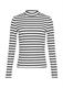 Langarmshirt mit Rippstruktur blau