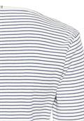 Langarmshirt mit Rundhalsausschnitt indigo stripes