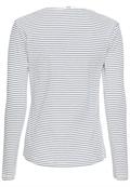 Langarmshirt mit Rundhalsausschnitt indigo stripes