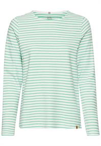 Langarmshirt mit Rundhalsausschnitt peppermint stripes