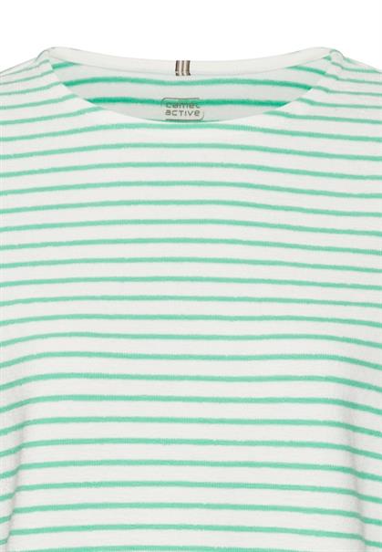 Langarmshirt mit Rundhalsausschnitt peppermint stripes