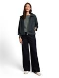 Langarmshirt mit Streifenmuster olive mint green stripe