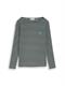 Langarmshirt mit Streifenmuster olive mint green stripe